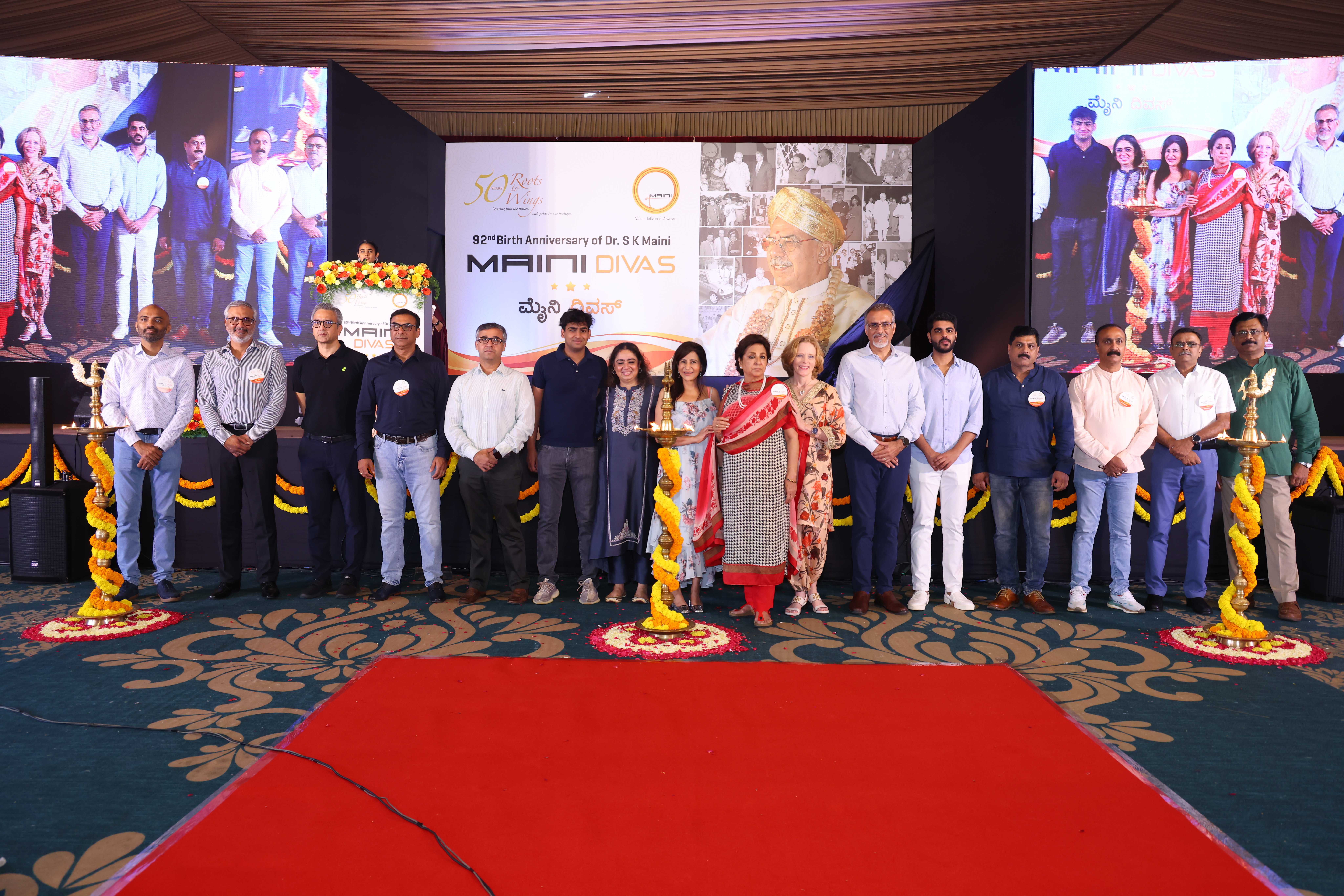 JK Maini Group celebrating Maini Divas